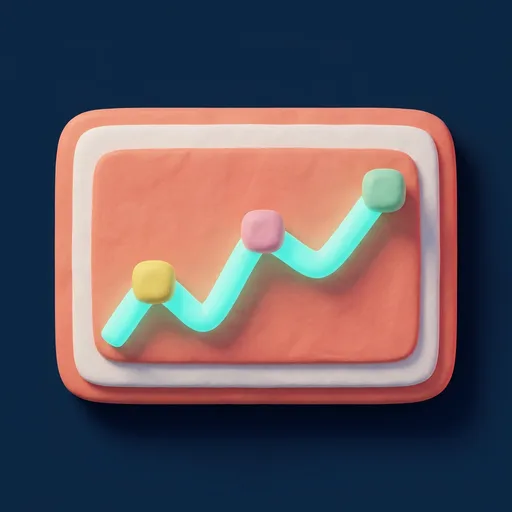 Clay-Illustration: Kurvendiagramm mit Wasserwerten über die Saison